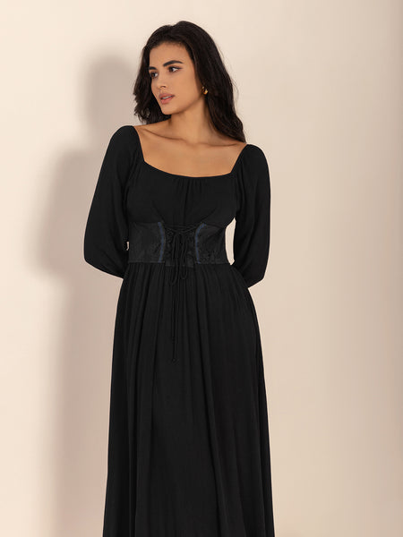 Gwen Cottage Midi Dress