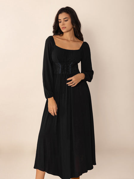 Gwen Cottage Midi Dress