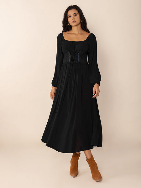 Gwen Cottage Midi Dress