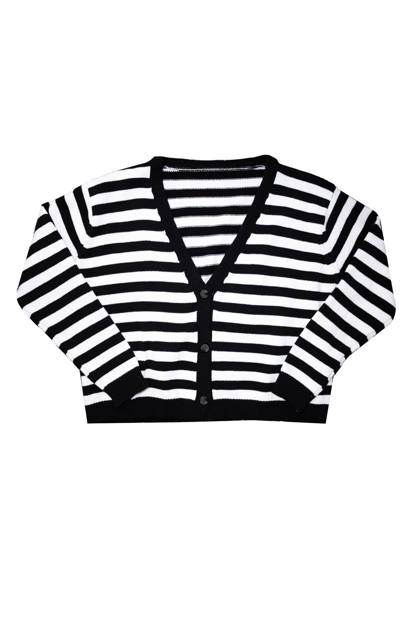 Adult Pugsley Stripe Unisex Cardigan