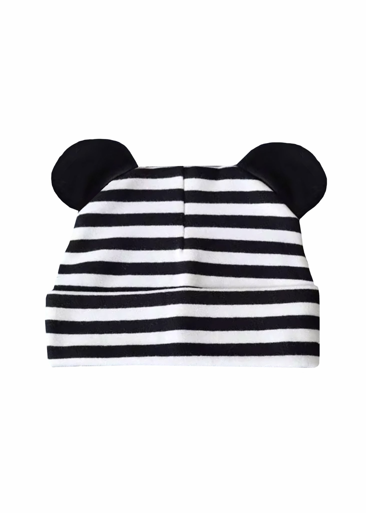 Baby/Toddler Black and White Stripe Beanie