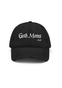 Goth Moms Club Distressed Dad Hat