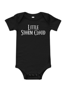 Baby Little Storm Cloud Bodysuit in Black
