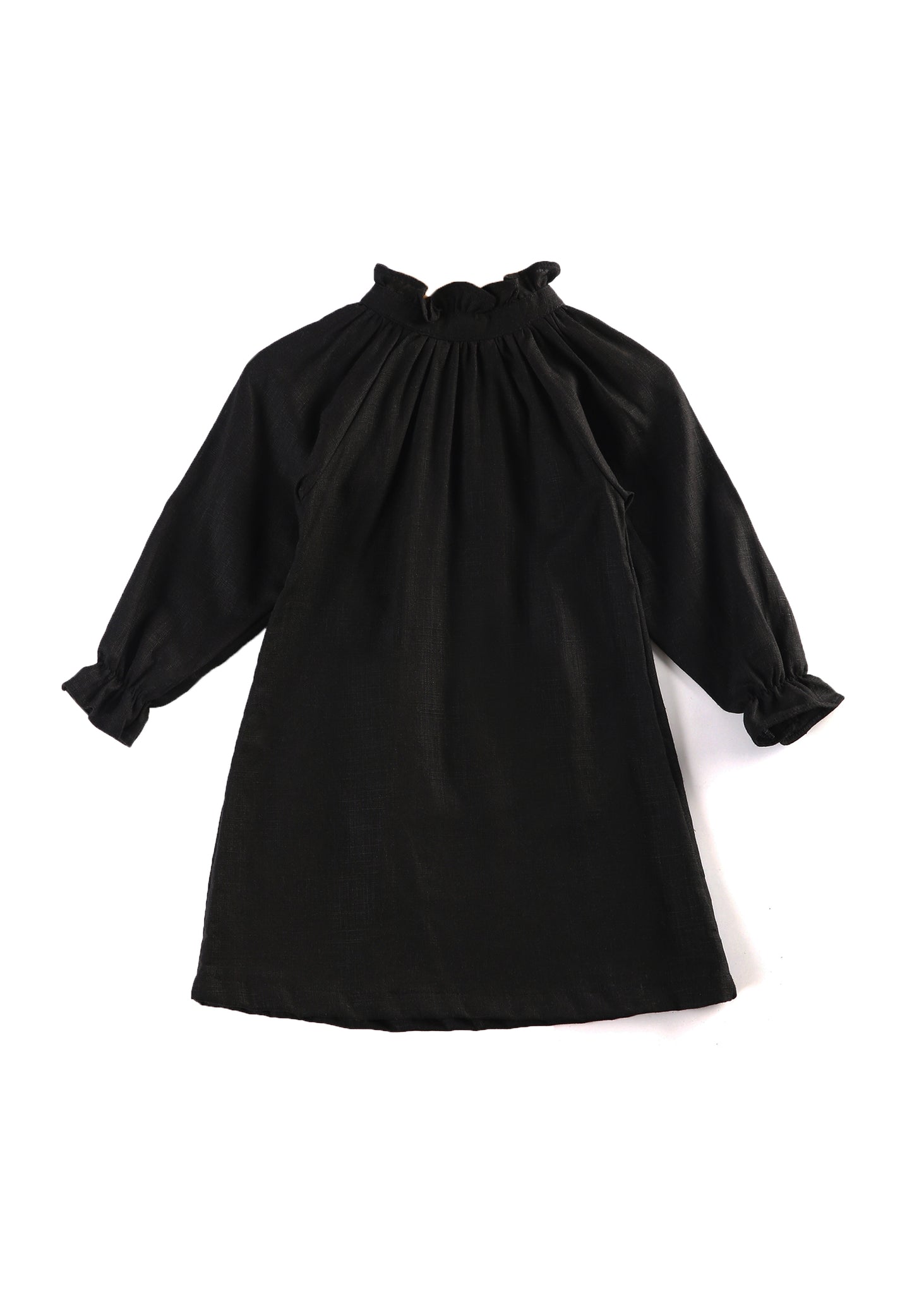 Infant/Toddler Victorian Baby Dress in Black | Goth Spooky Kids Bun In The Coven Infant/Toddler Victorian Baby Dress in Black | Goth Spooky Kids Bun In The Coven