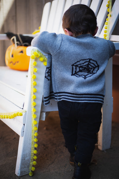 Toddler Pubert Spider Cardigan