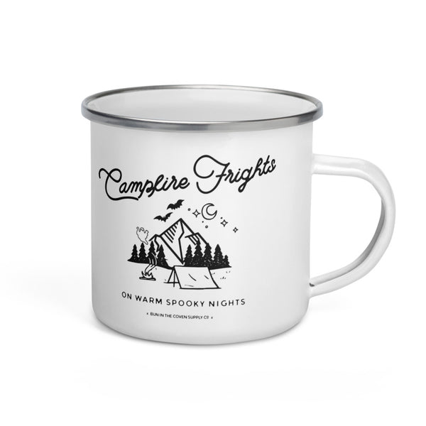 Campfire Frights Enamel Mug