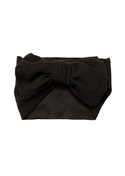 Baby/Toddler Bow Headband in Black