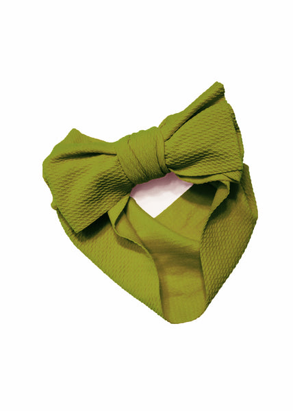 Baby/Toddler Bow Headband in Creature Green