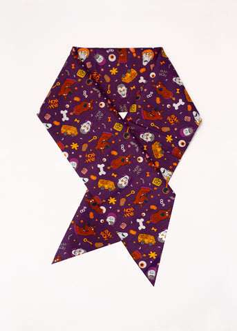 Headwrap Scarf / Neckerchief in Scooby Zoinks! Print