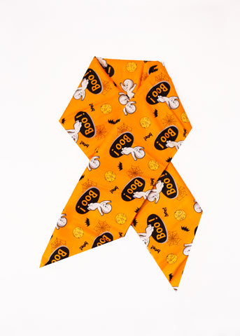 Headwrap Scarf / Neckerchief in Casper Print