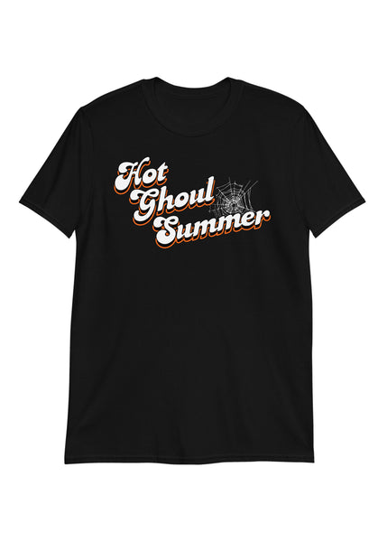 Hot Ghoul Summer Unisex Black T-Shirt