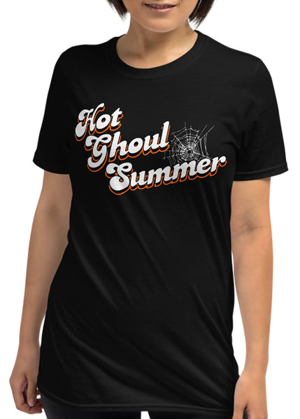 Hot Ghoul Summer Unisex Black T-Shirt