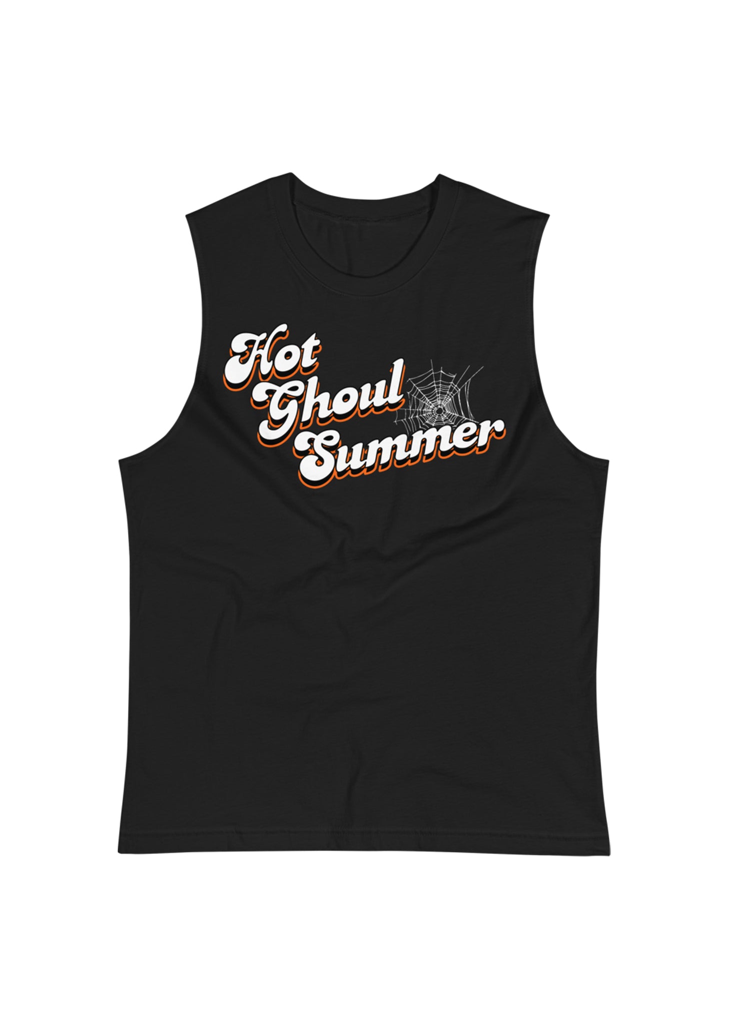 Hot Ghoul Summer Unisex Black Muscle Tank