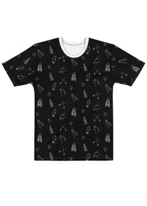 Spooky Family All-Over Print Unisex T-Shirt