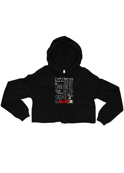 Modern Woman Ladies Crop Hoodie