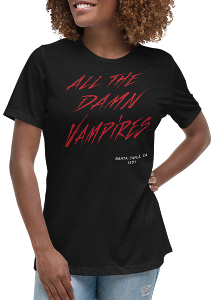 Ladies Damn Vampires T-Shirt