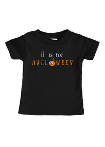 Baby "H is for Halloween" ABCs T-Shirt