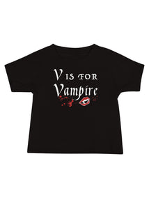 Baby "V is for Vampire" ABCs T-Shirt