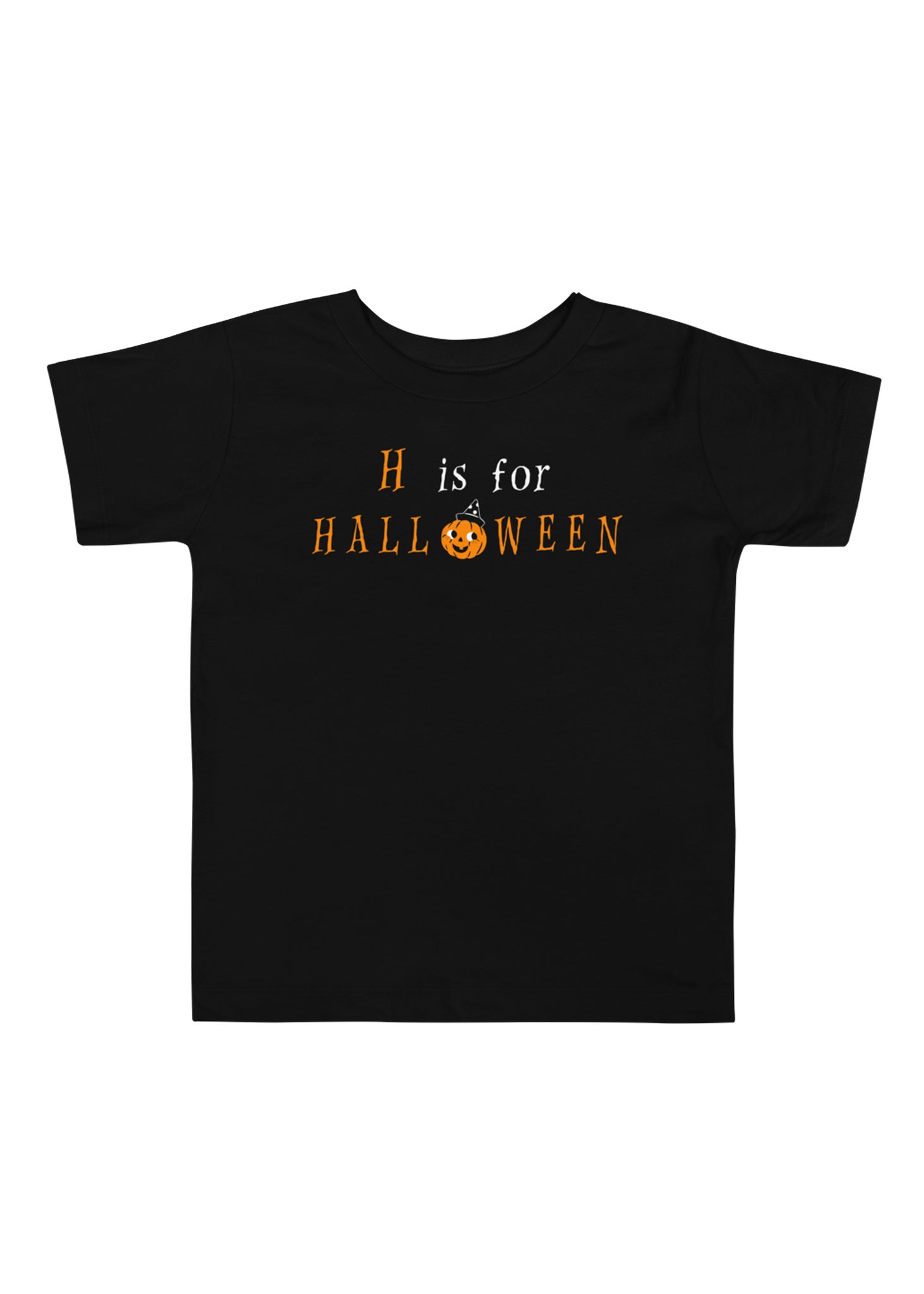 Toddler "H is for Halloween" ABCs T-Shirt