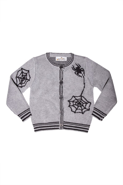 Toddler Pubert Spider Cardigan