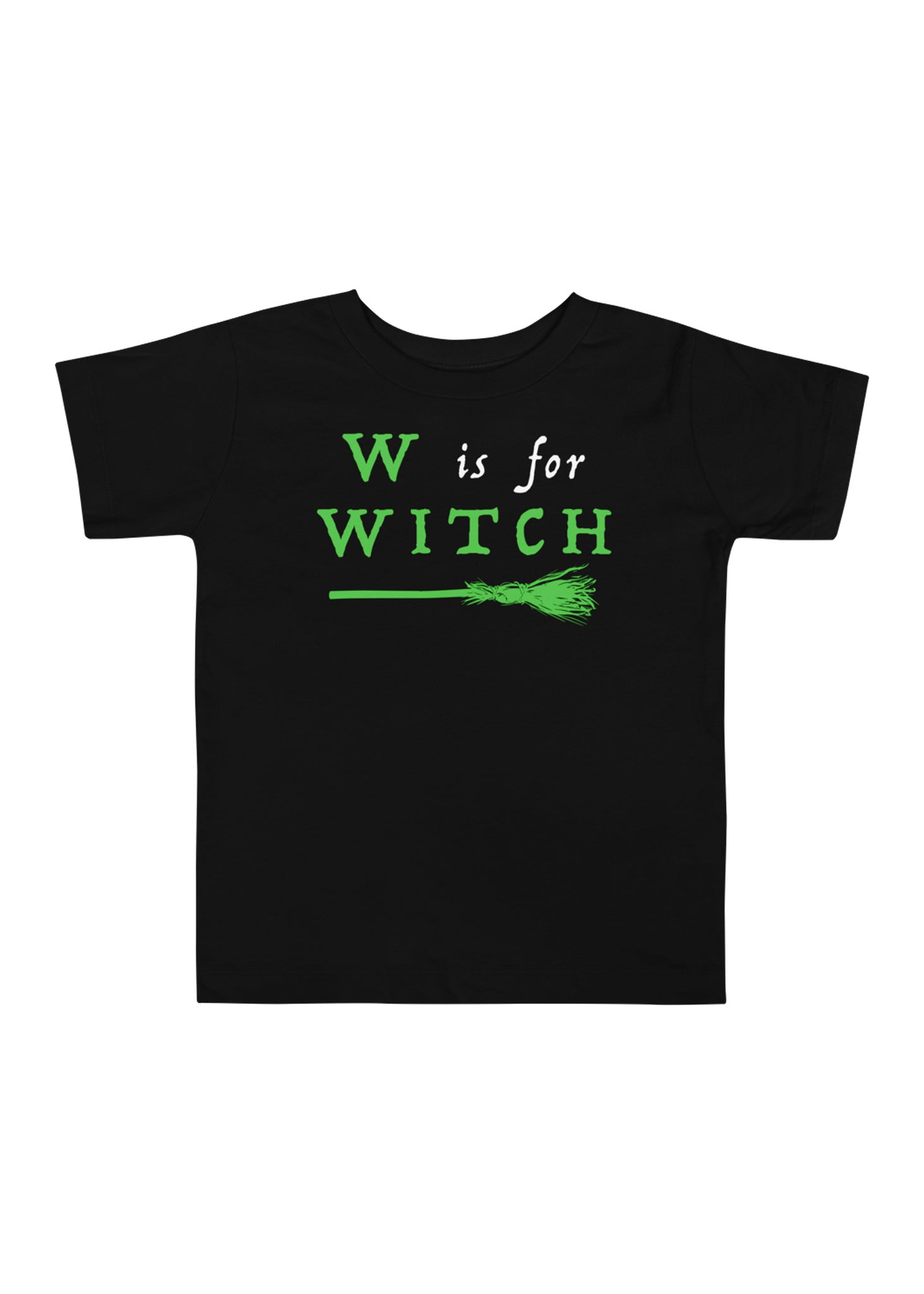 Toddler "W is for Witch" ABCs T-Shirt