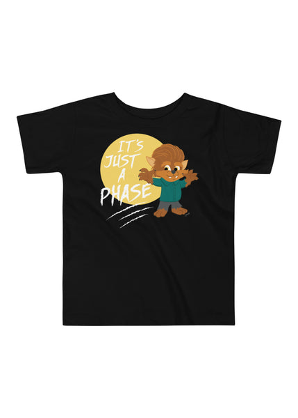 Toddler Just a Phase Wolfie T-Shirt