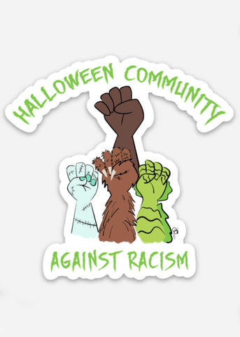 Against Racism BLM Sticker